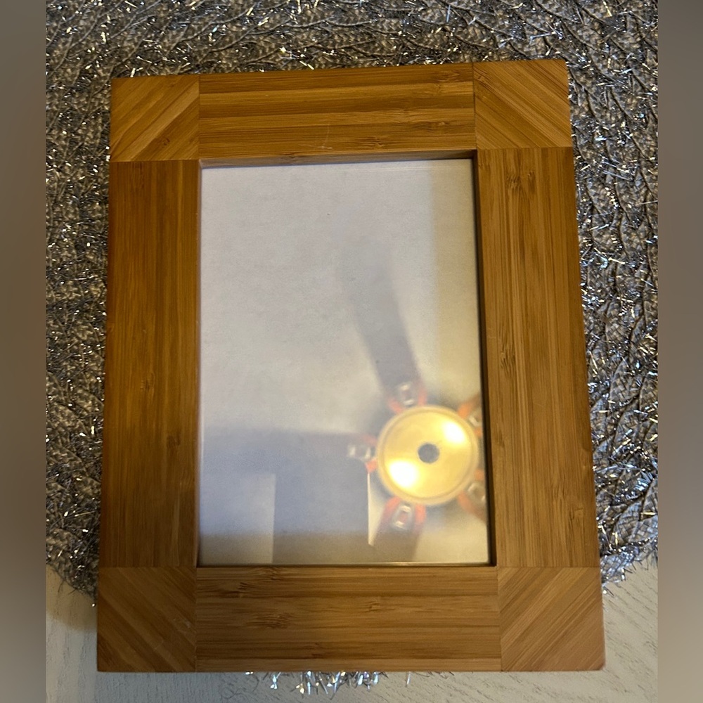 Natural Bamboo Picture Frame Set - Picture 3 of 4